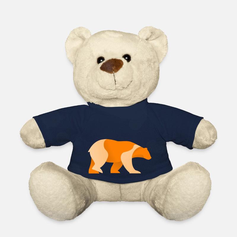 Bear Logo - Teddy Bear - french navy
