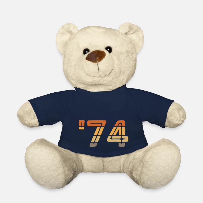 Année 1974 - '74 - Nounours - bleu marine
