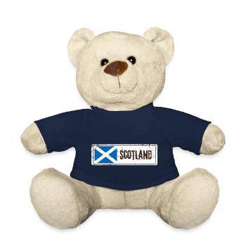 Schottische Flagge - Teddy - French Navy - Vorne