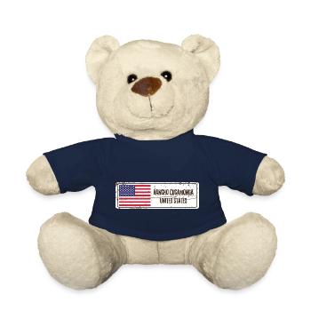 Drapeau du Rancho Cucamonga - Nounours - bleu marine - Devant