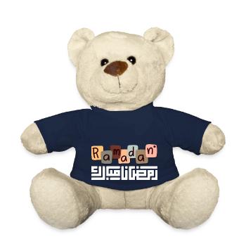 Ramadan Mubarak - Teddy Bear - french navy - Front