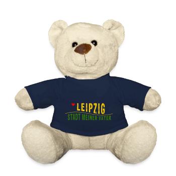 Leipzig STADT MEINER VATER > Vektorgrafik - Teddy - French Navy - Vorne