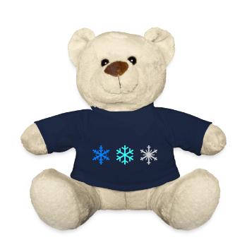 Snowflakes - Teddy - French Navy - Vorne