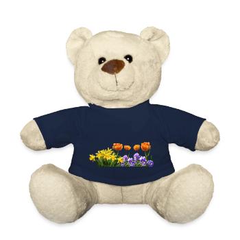 daffodils roses rosen blumen flowers tulips tulpen - Teddy - French Navy - Vorne