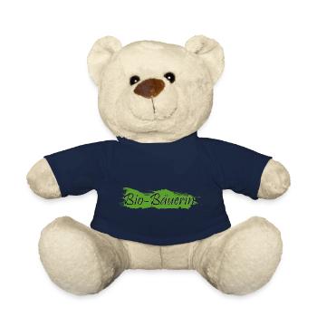 La femme du fermier bio - Nounours - bleu marine - Devant