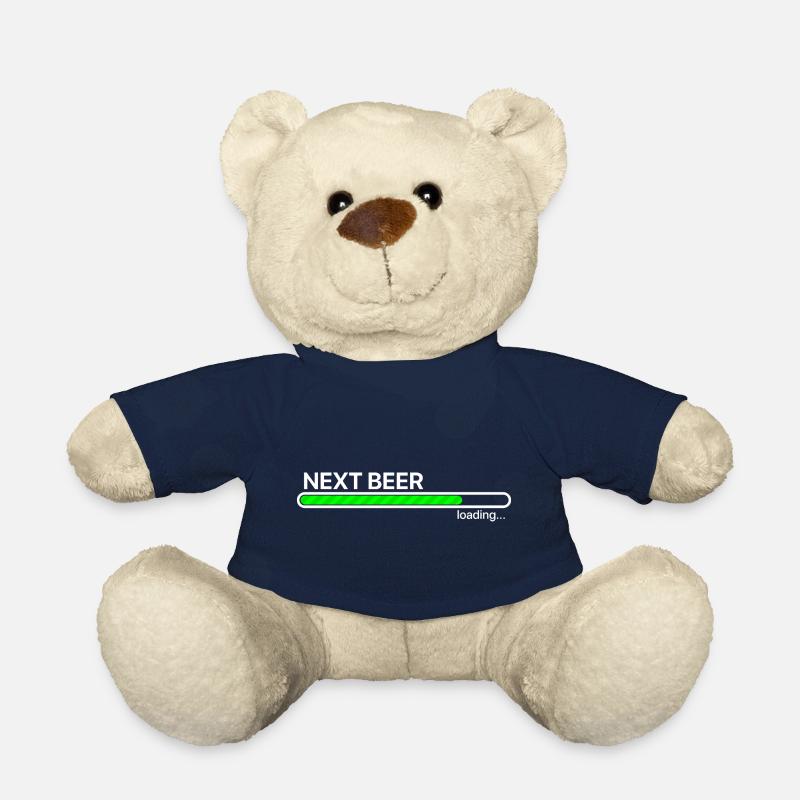 next beer loading white - Teddy Bear - french navy