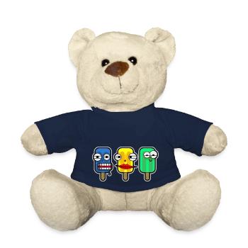 Water Ice Friends - Teddy Bear - french navy - Front