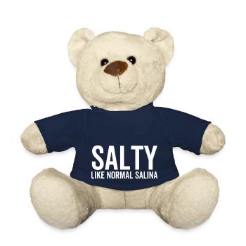 Salty Like a Normal Salina - Teddy Bear - french navy - Front
