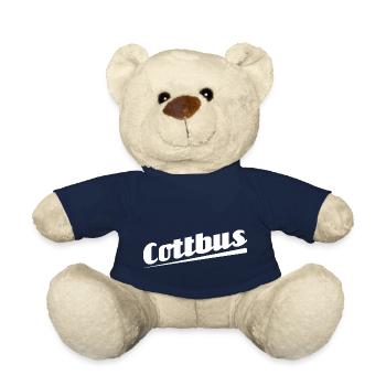 Cottbus - Textdesign mit Stadtnamen - Teddy - French Navy - Vorne