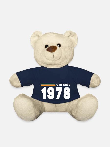 Millésime 1978 - Nounours - bleu marine
