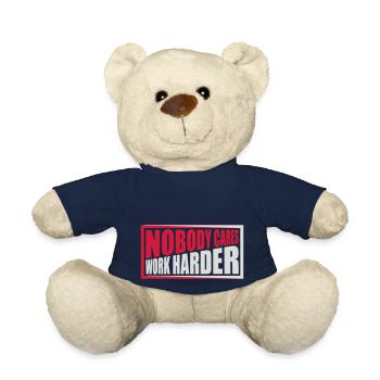 nobody cares work harder - Teddy - French Navy - Vorne