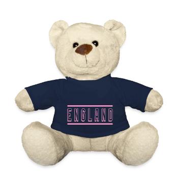 England - Teddy Bear - french navy - Front
