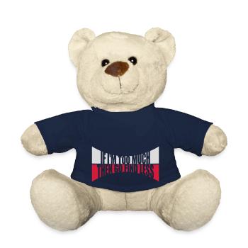 if im too much - Teddy - French Navy - Vorne