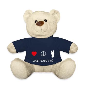 LOVE PEACE & HÜ - Teddy - French Navy - Vorne