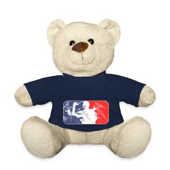 Dart Man Old - Teddy Bear - french navy - Front