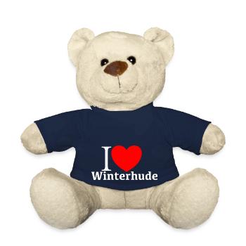 J’adore Winterhude - Nounours - bleu marine - Devant