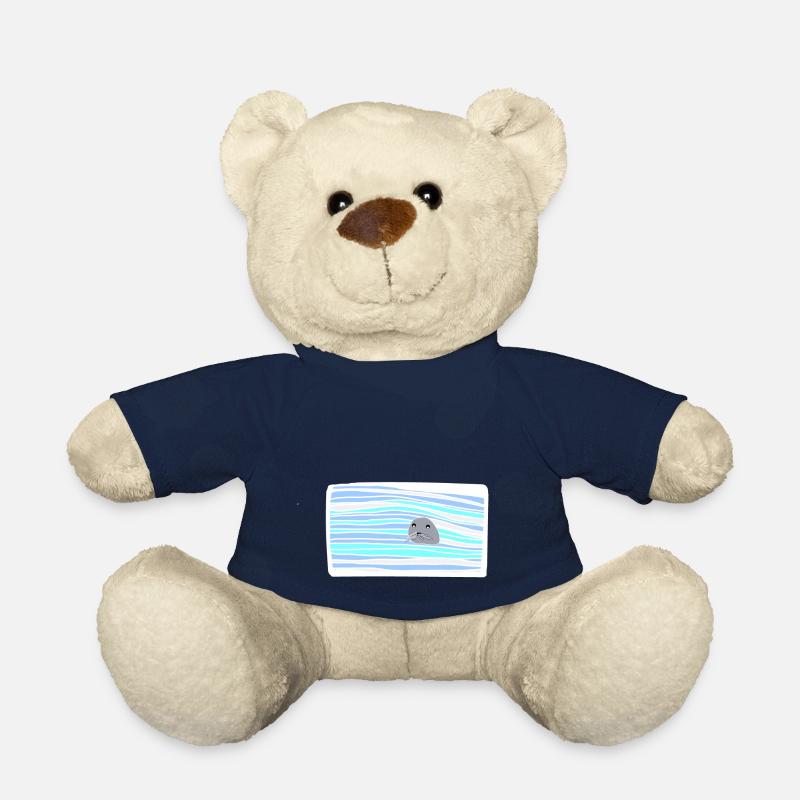 Seal - Teddy Bear - french navy