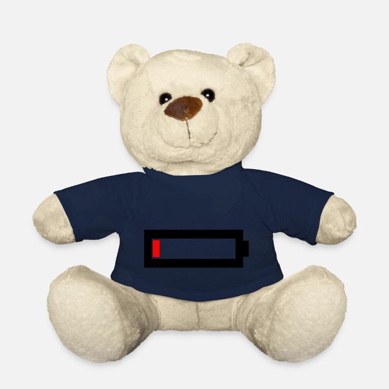 Akku leer - Teddy - French Navy