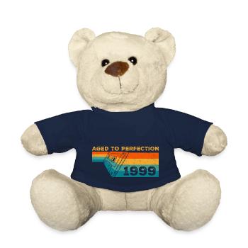 Vintage 1999 - 1999 Retro Birthday Gift - Teddy Bear - french navy - Front