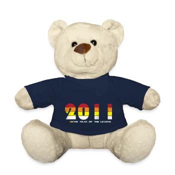 Vintage 2011 - The Year of the Legend - Retro 13 - Teddy Bear - french navy - Front