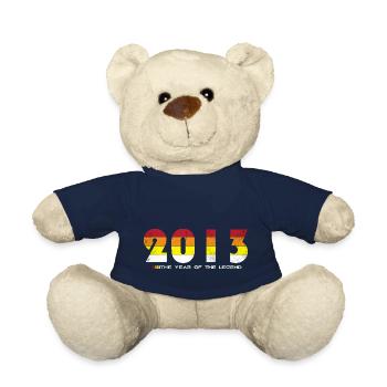 Vintage 2013 - The Year of the Legend - Retro 11 - Teddy Bear - french navy - Front