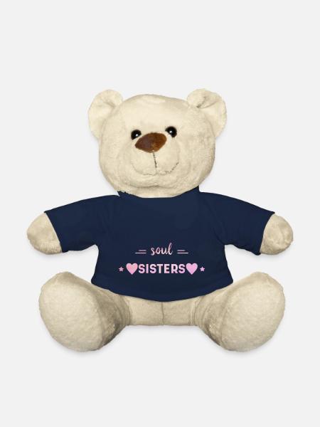 Mariage - Nounours - bleu marine
