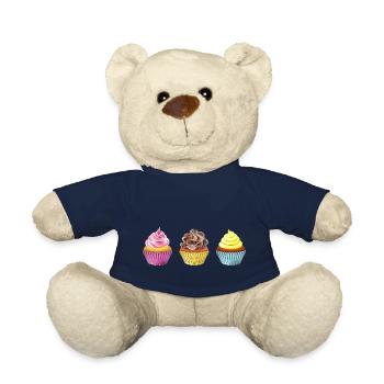 Muffins - Nounours - bleu marine - Devant