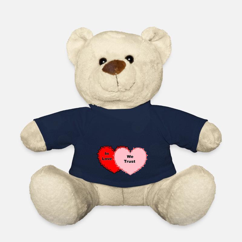 In Love We Trust... - Nounours - bleu marine