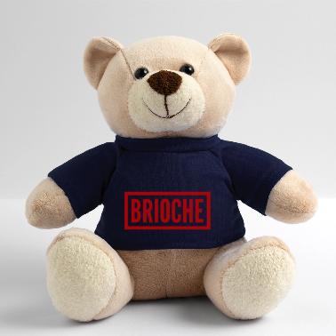 BRIOCHE (Rectangle, Rouge) Nounours