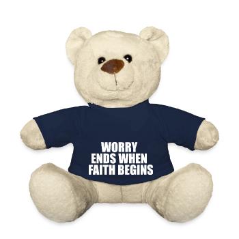Die Sorge endet, wenn der Glaube beginnt - Teddy - French Navy - Vorne
