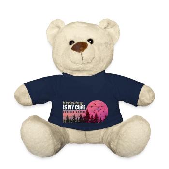 Croyance motivationnelle des combattants joyeux - Nounours - bleu marine - Devant