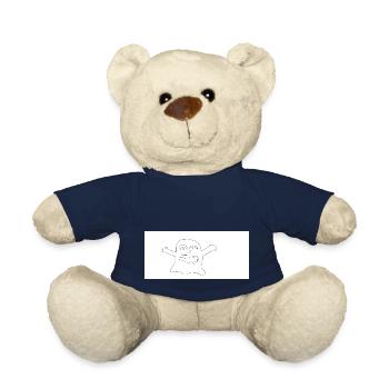 Fantôme vieux - Nounours - bleu marine - Devant