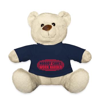 nobody cares work harder - Teddy - French Navy - Vorne