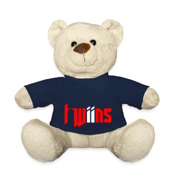 Schwangerschaft Babyparty Babyshower Boy Girl - Teddy - French Navy - Vorne