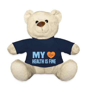 MEINER GESUNDHEIT GEHT ES GUT - Teddy - French Navy - Vorne