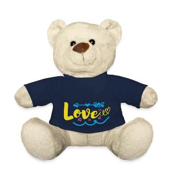 LIEBE Lustig, - Teddy - French Navy - Vorne