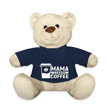 Mama needs Coffee - Teddy - French Navy - Vorne