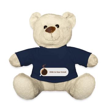 Slide to hour break - Teddy Bear - french navy - Front