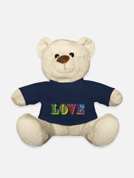 LOVE colours speckled 02 - Teddy - French Navy