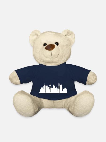 Mannheim Monnem Mannheimat - Teddy Bear - french navy