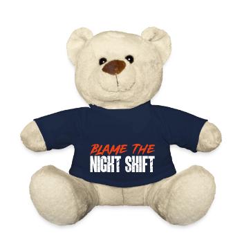 Infirmière de nuit - Nounours - bleu marine - Devant