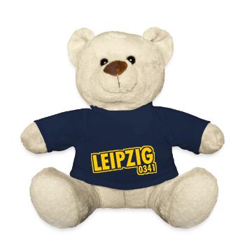 Leipzig - 0341 - Area Code - Saxony - Teddy Bear - french navy - Front