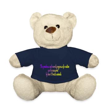 La grandeur d’une nation - Nounours - bleu marine - Devant