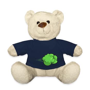 fart farting farting farting - Teddy Bear - french navy - Front