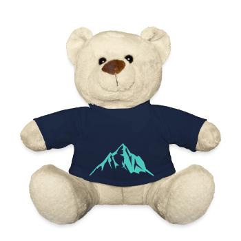 mountains mountain - Teddy Bear - french navy - Front