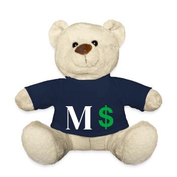 Buchstabe M Dollar - Teddy - French Navy - Vorne