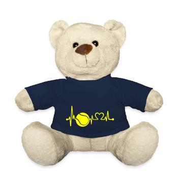 Tennis Beat Love - Teddy Bear - french navy - Front