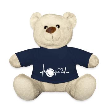 Tennis Beat Love - Teddy Bear - french navy - Front