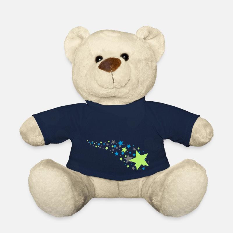 150_sterne - Teddy Bear - french navy