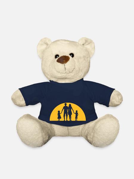abend ferien sonne familie urlaub 2 kinder geschwi - Teddy - French Navy